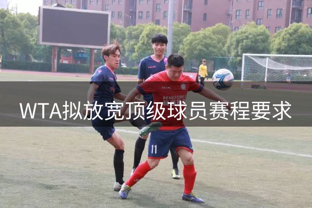 WTA拟放宽顶级球员赛程要求